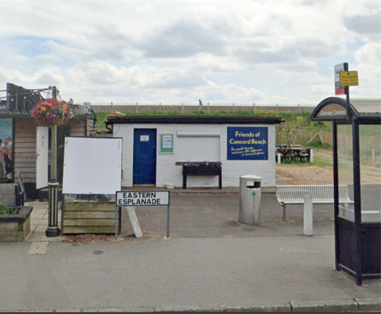 Former first aid post, Eastern Esplanade, Canvey Island