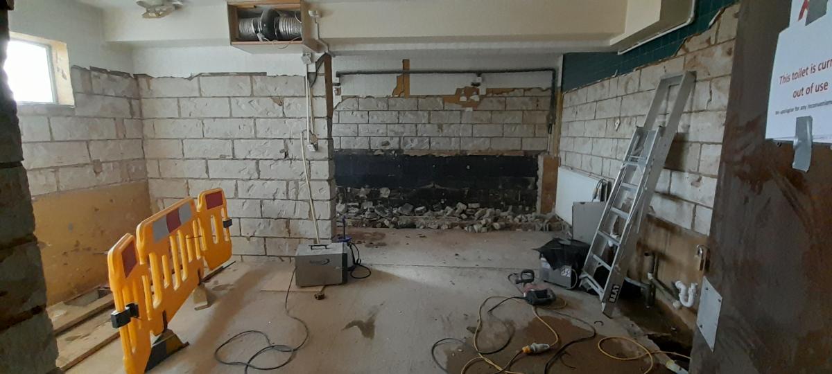 Building works at the Paddocks