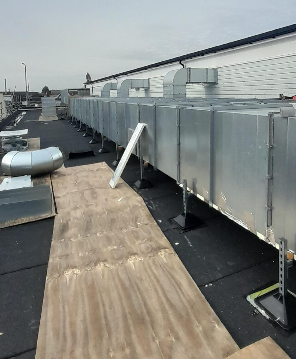 Image of roof works at The Paddocks