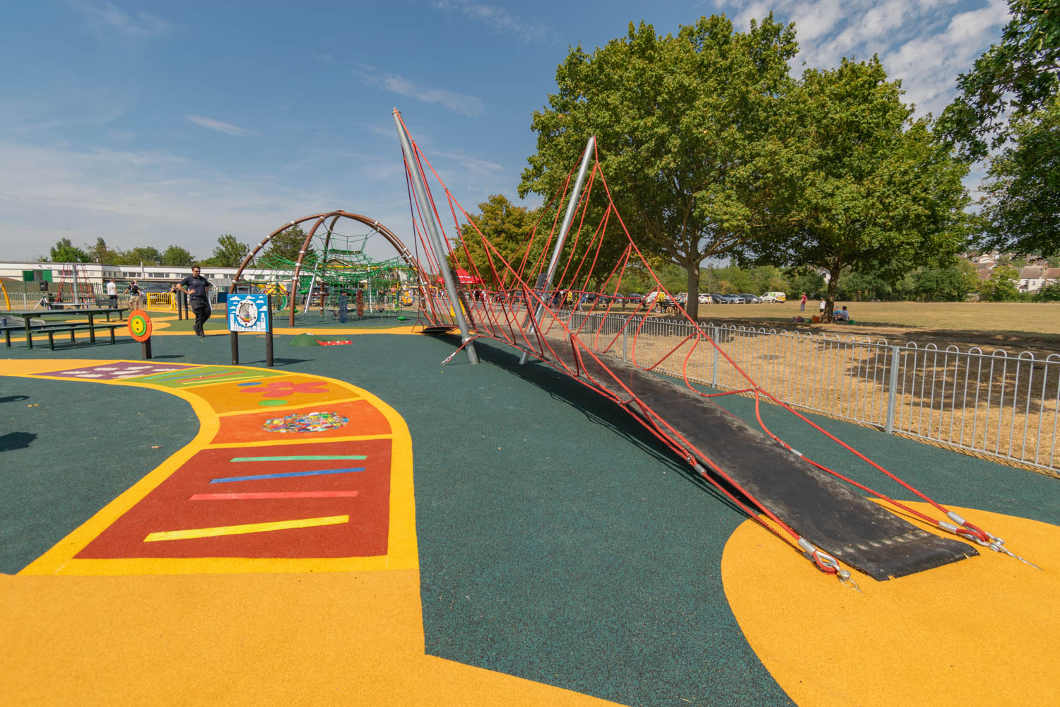 Accessible playground equipment 