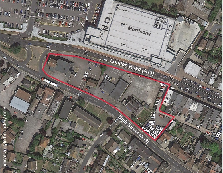 Hadleigh Gateway - development site