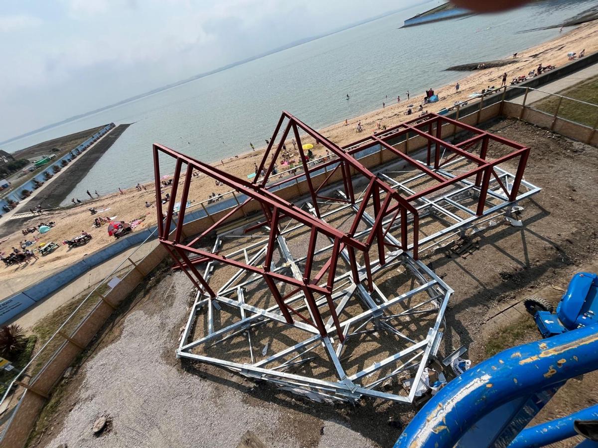 Thorney Bay Pavilion structure