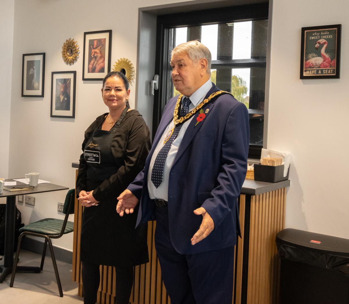 Mayor speech at pavilion